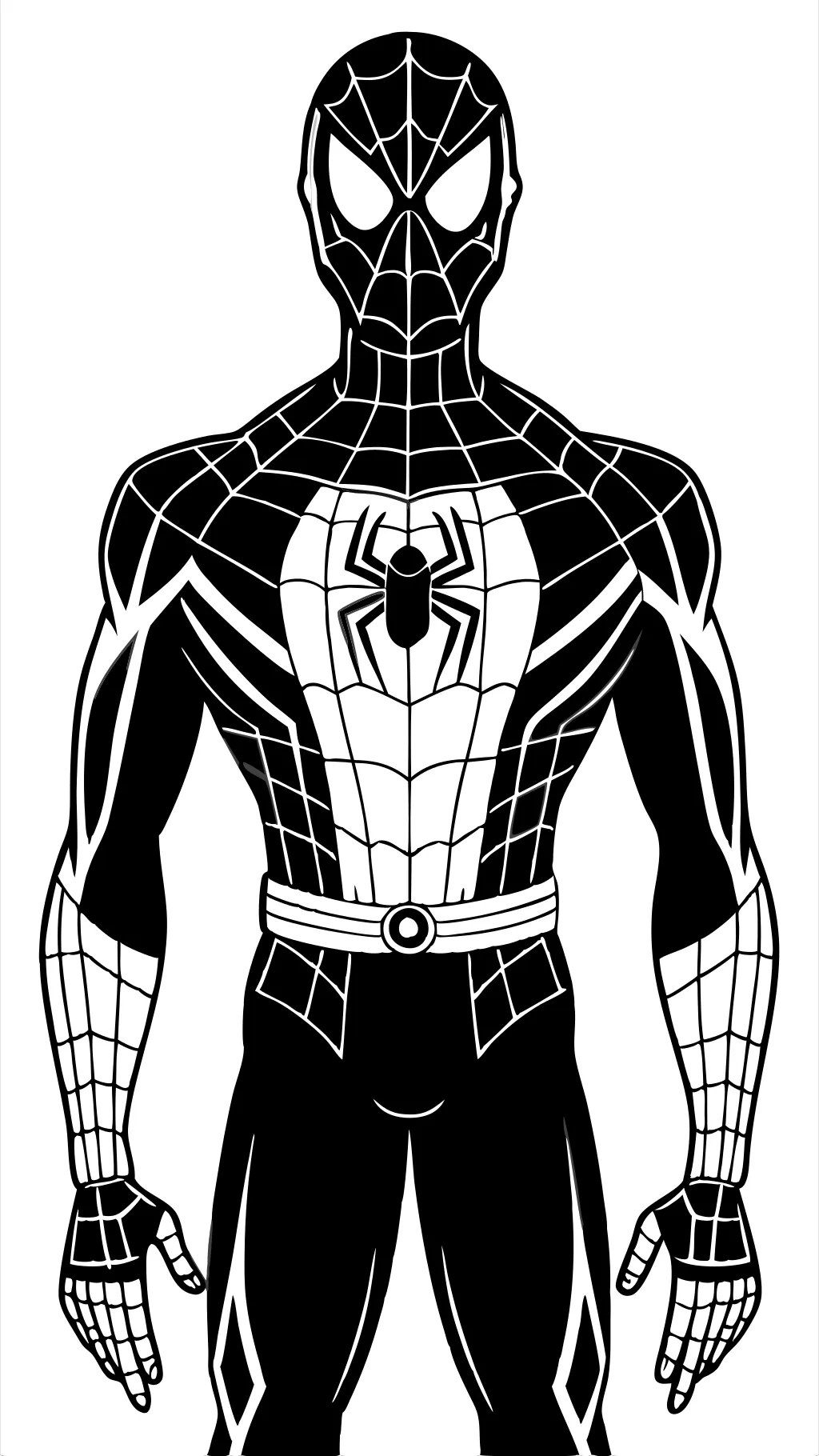 Spider Man à travers les coloriages de vers d’araignée